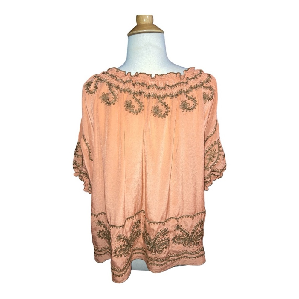 Sundance Peasant Top, Size: Large - Picture 2 of 5